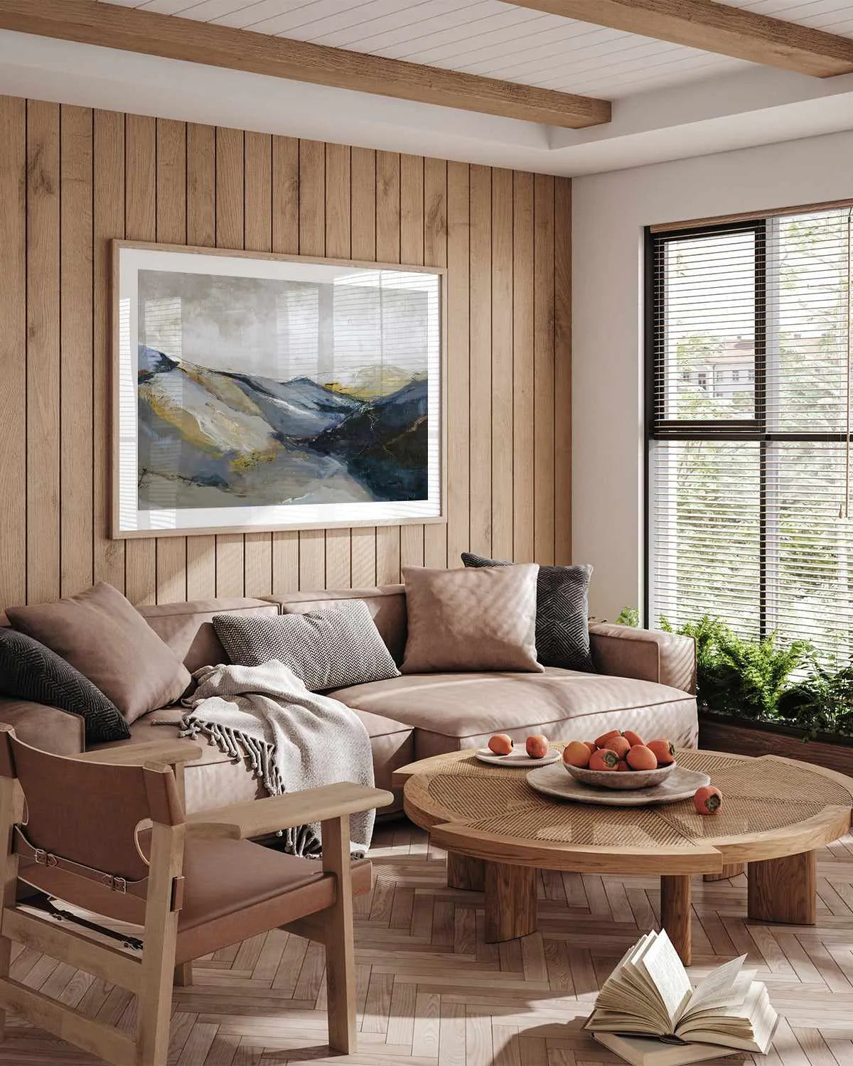 Out Line III by Design Fabrikken Art Print from Olive et Oriel where you can shop wallpaper and artworks online