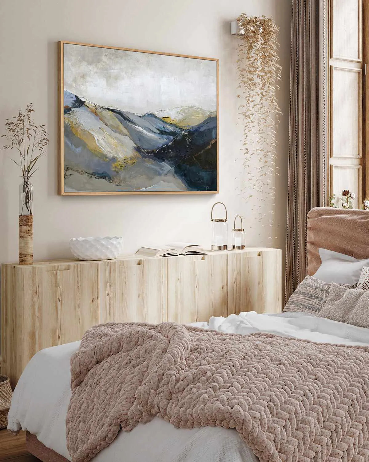 Out Line III by Design Fabrikken | Framed Canvas Art Print from Olive et Oriel where you can shop wallpaper and artworks online