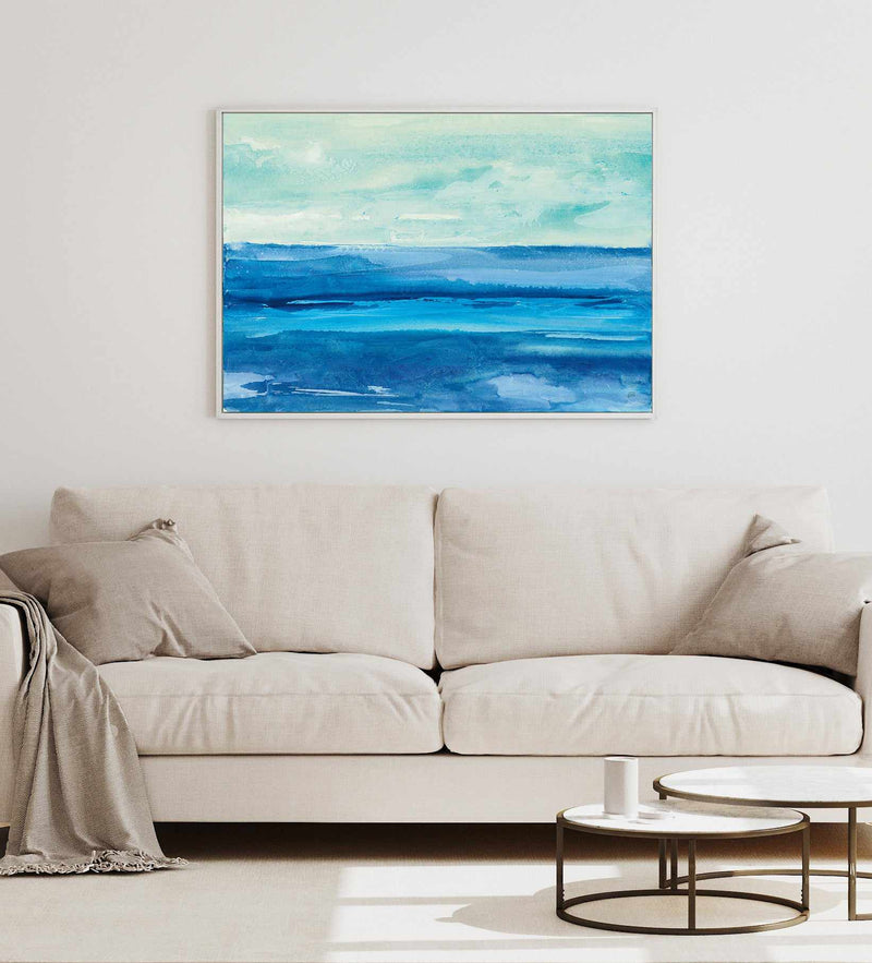 Out To Sea | Framed Canvas Art Print
