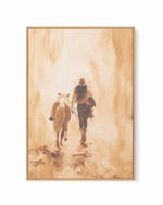 Out West II | Framed Canvas Art Print