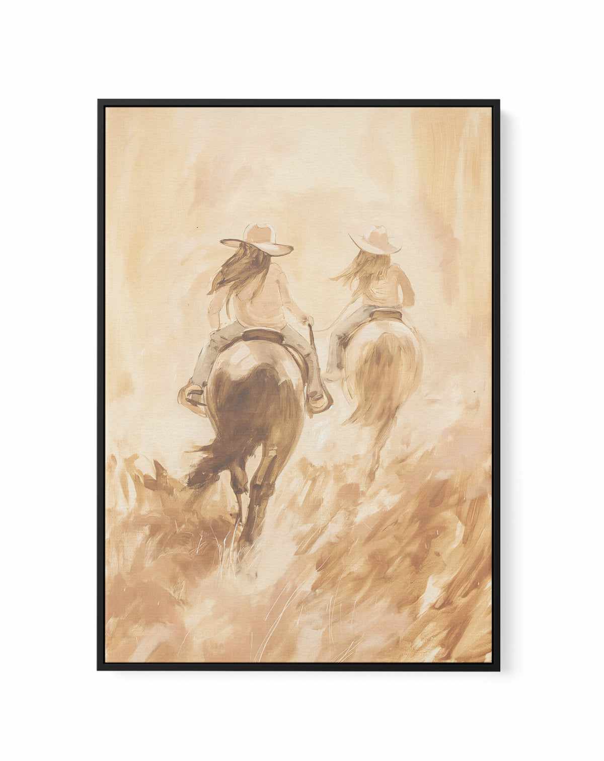 Out West III | Framed Canvas Art Print