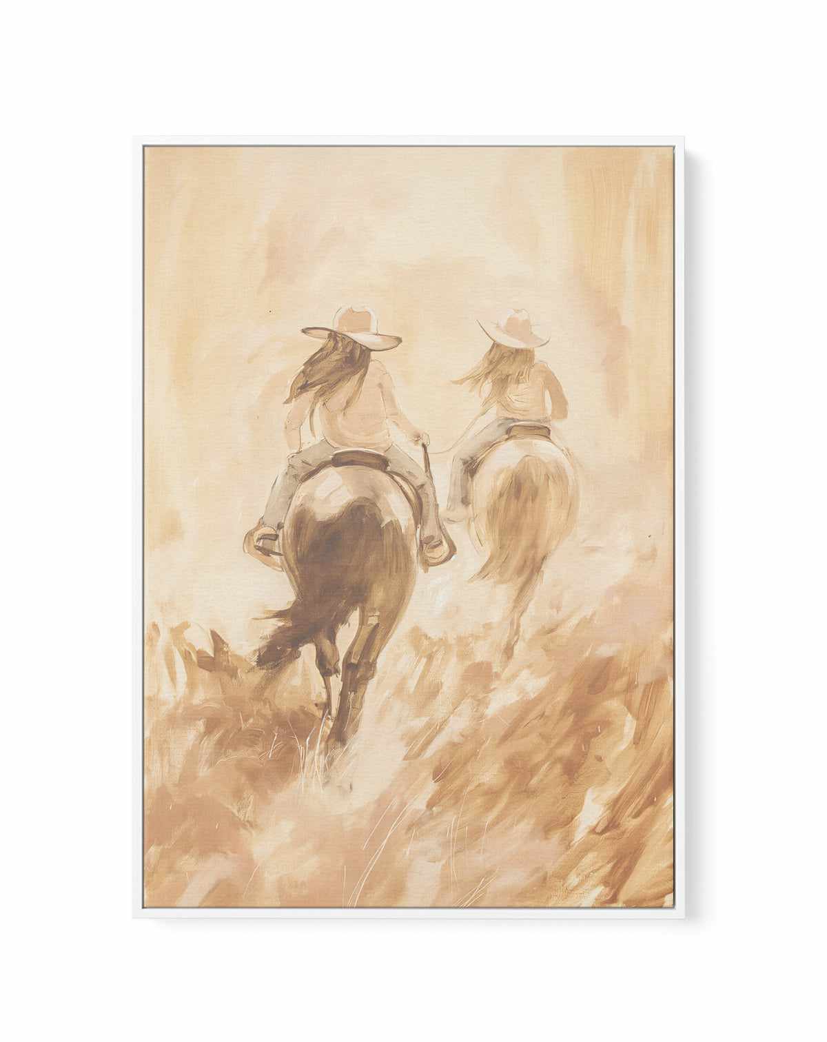 Out West III | Framed Canvas Art Print