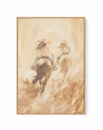 Out West III | Framed Canvas Art Print from Olive et Oriel where you can shop wallpaper and artworks online