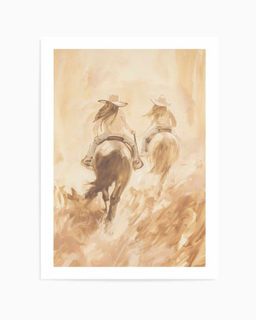 Out West III | Art Print from Olive et Oriel where you can shop wallpaper and artworks online