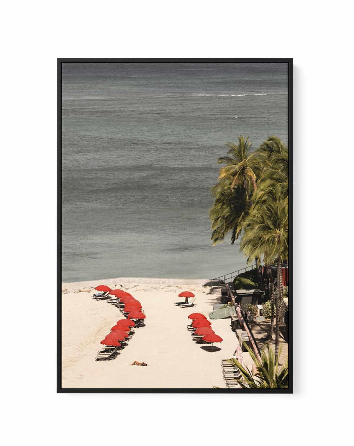 Out of Office, Hawaii by Teigan Geercke | Framed Canvas Art Print from Olive et Oriel where you can shop wallpaper and artworks online