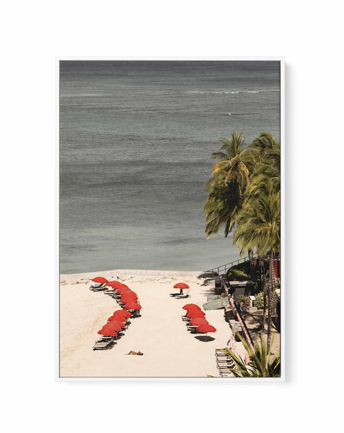 Out of Office, Hawaii by Teigan Geercke | Framed Canvas Art Print from Olive et Oriel where you can shop wallpaper and artworks online