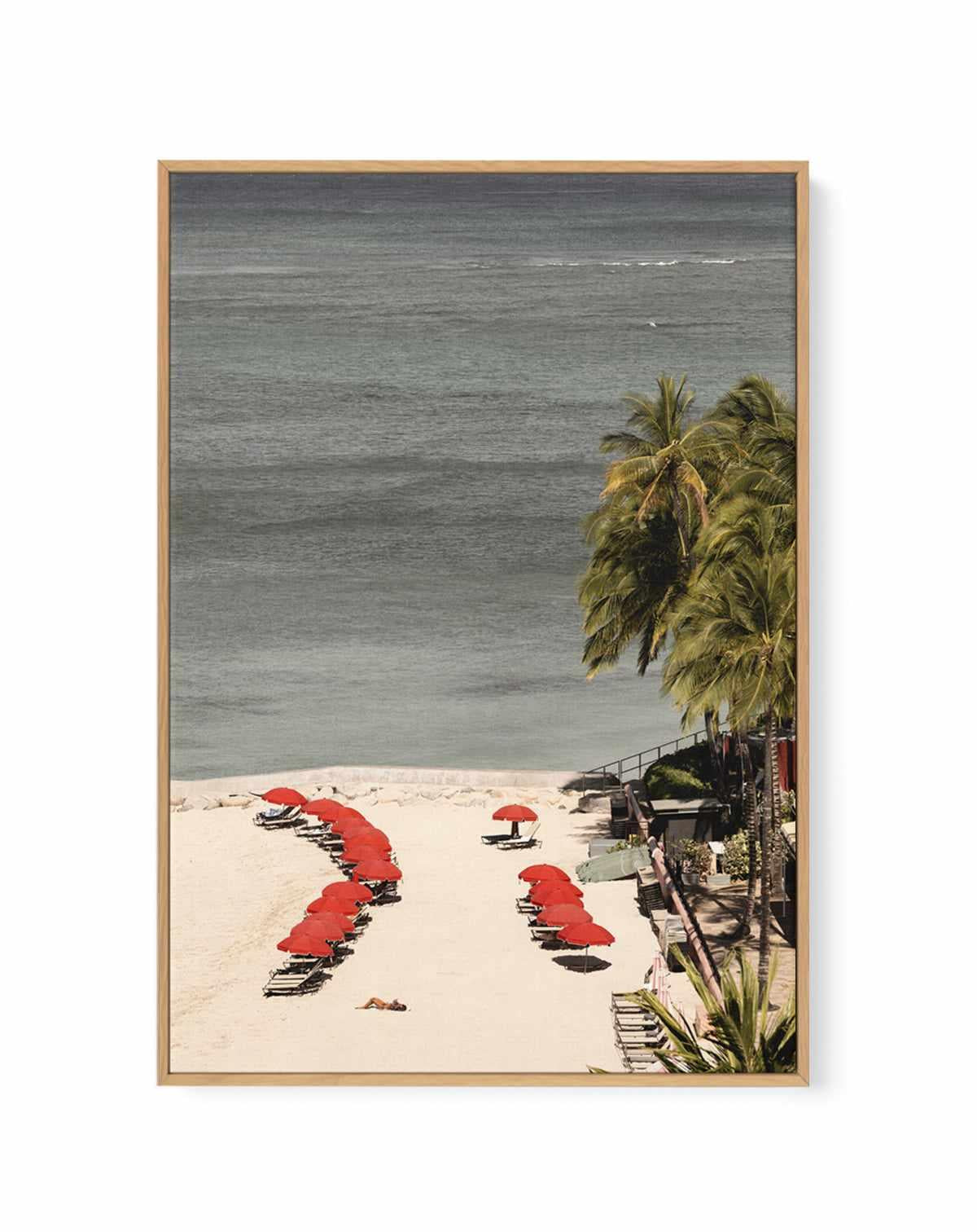 Out of Office, Hawaii by Teigan Geercke | Framed Canvas Art Print from Olive et Oriel where you can shop wallpaper and artworks online