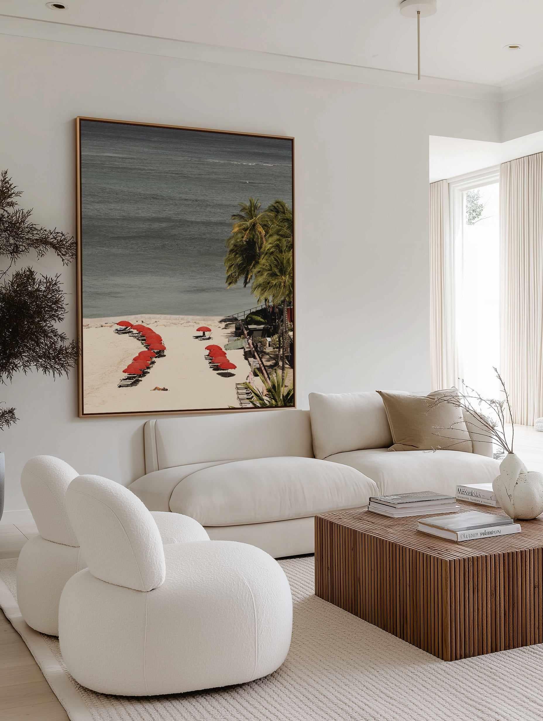 Out of Office, Hawaii by Teigan Geercke | Framed Canvas Art Print from Olive et Oriel where you can shop wallpaper and artworks online