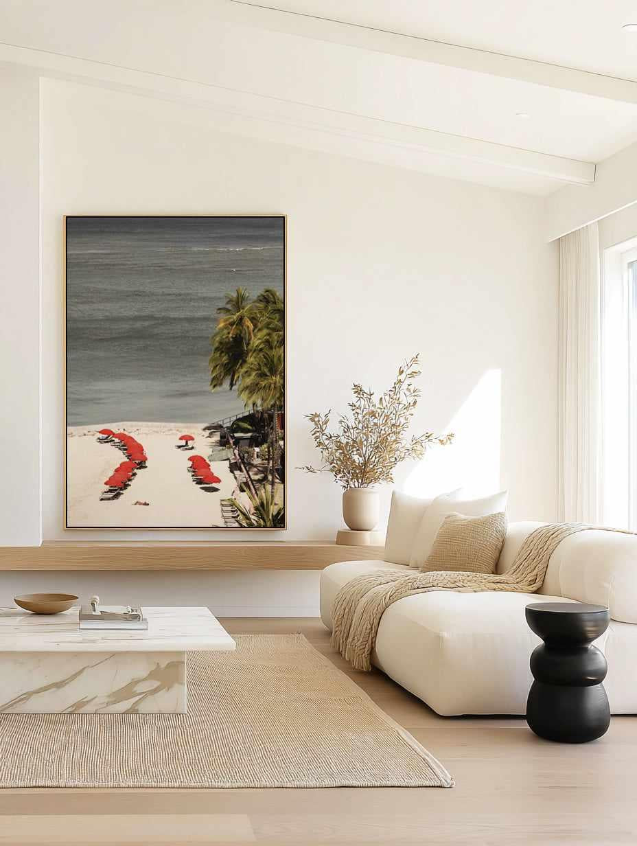 Out of Office, Hawaii by Teigan Geercke | Framed Canvas Art Print from Olive et Oriel where you can shop wallpaper and artworks online