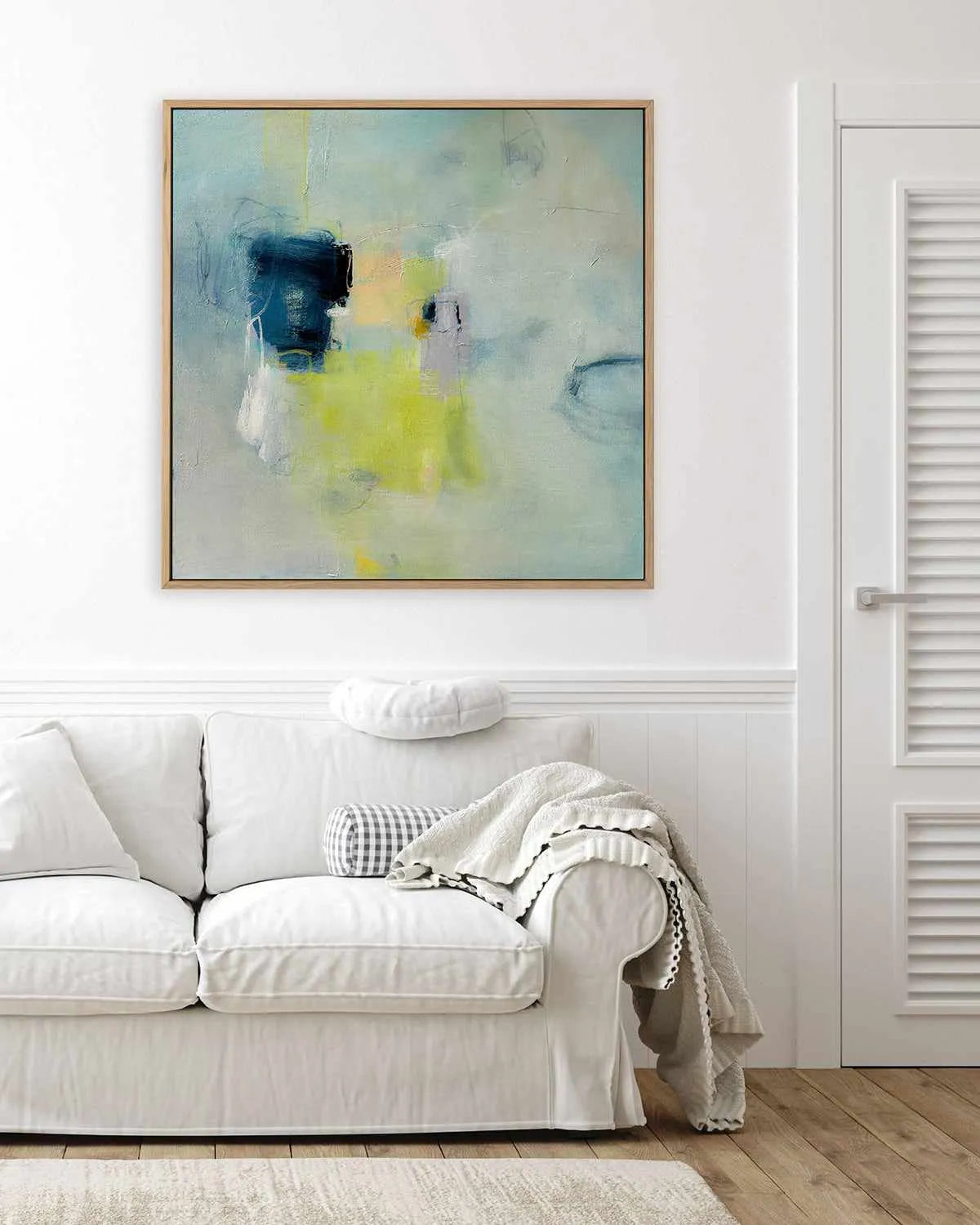 Out of The Shadows by Mila Apperlo | Framed Canvas Art Print from Olive et Oriel where you can shop wallpaper and artworks online