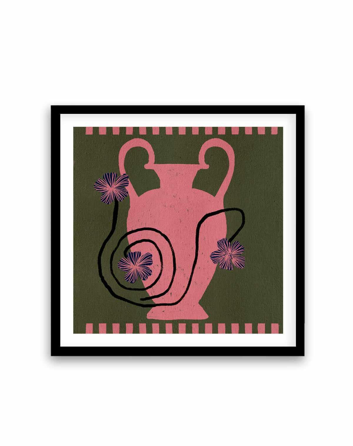 Out of Vase Blooms 1 by Shatha Al Dafai | Art Print from Olive et Oriel where you can shop wallpaper and artworks online