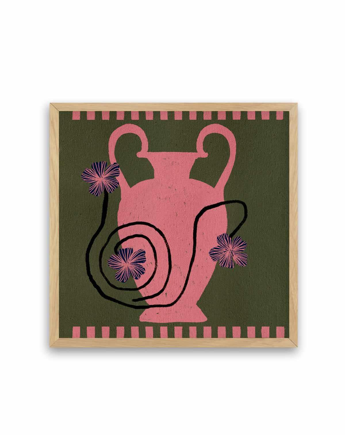 Out of Vase Blooms 1 by Shatha Al Dafai | Art Print from Olive et Oriel where you can shop wallpaper and artworks online