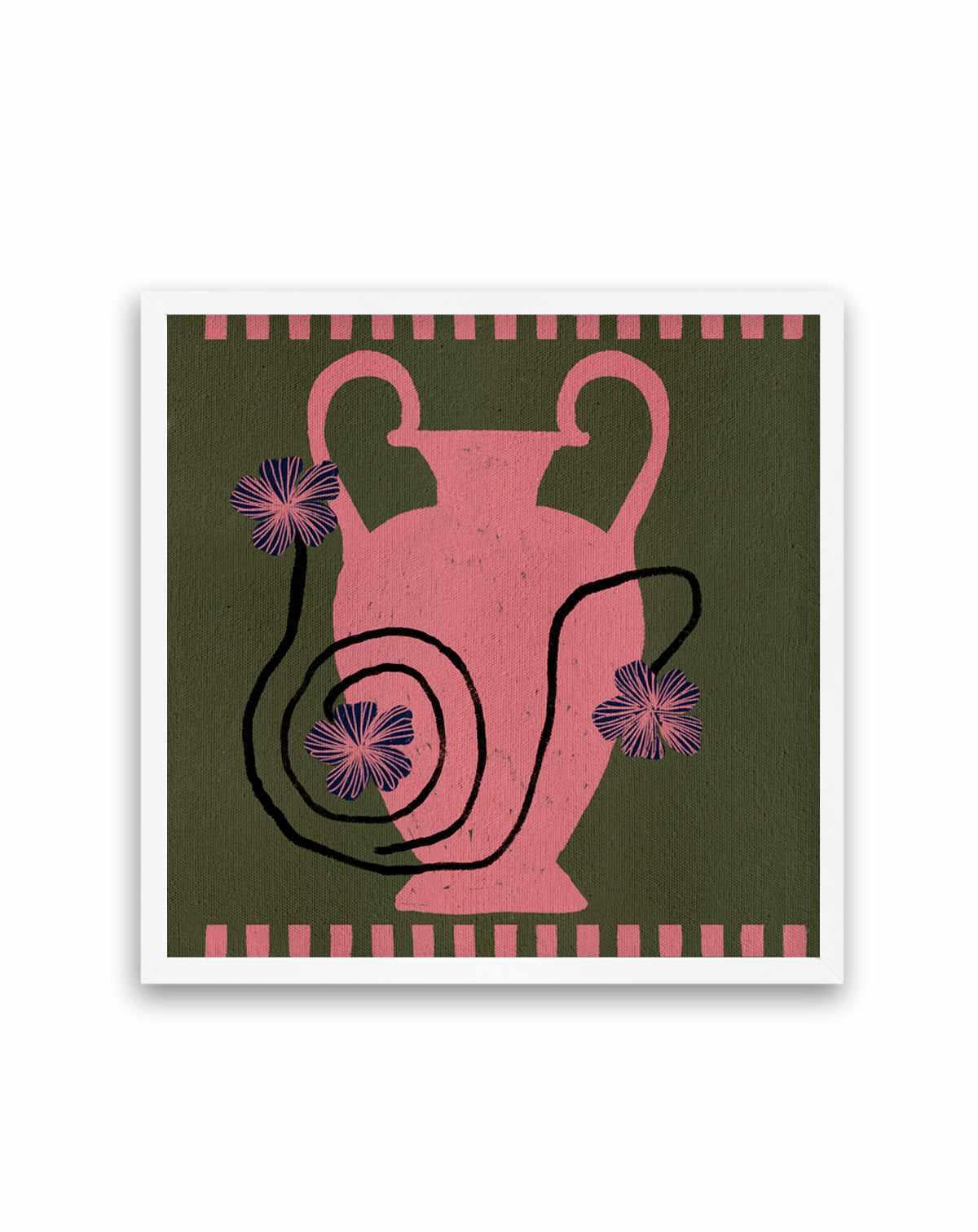 Out of Vase Blooms 1 by Shatha Al Dafai | Art Print from Olive et Oriel where you can shop wallpaper and artworks online
