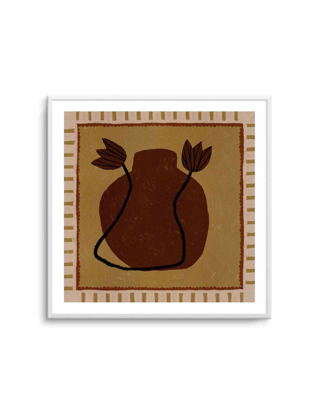 Out of Vase Blooms 2 by Shatha Al Dafai | Art Print from Olive et Oriel where you can shop wallpaper and artworks online