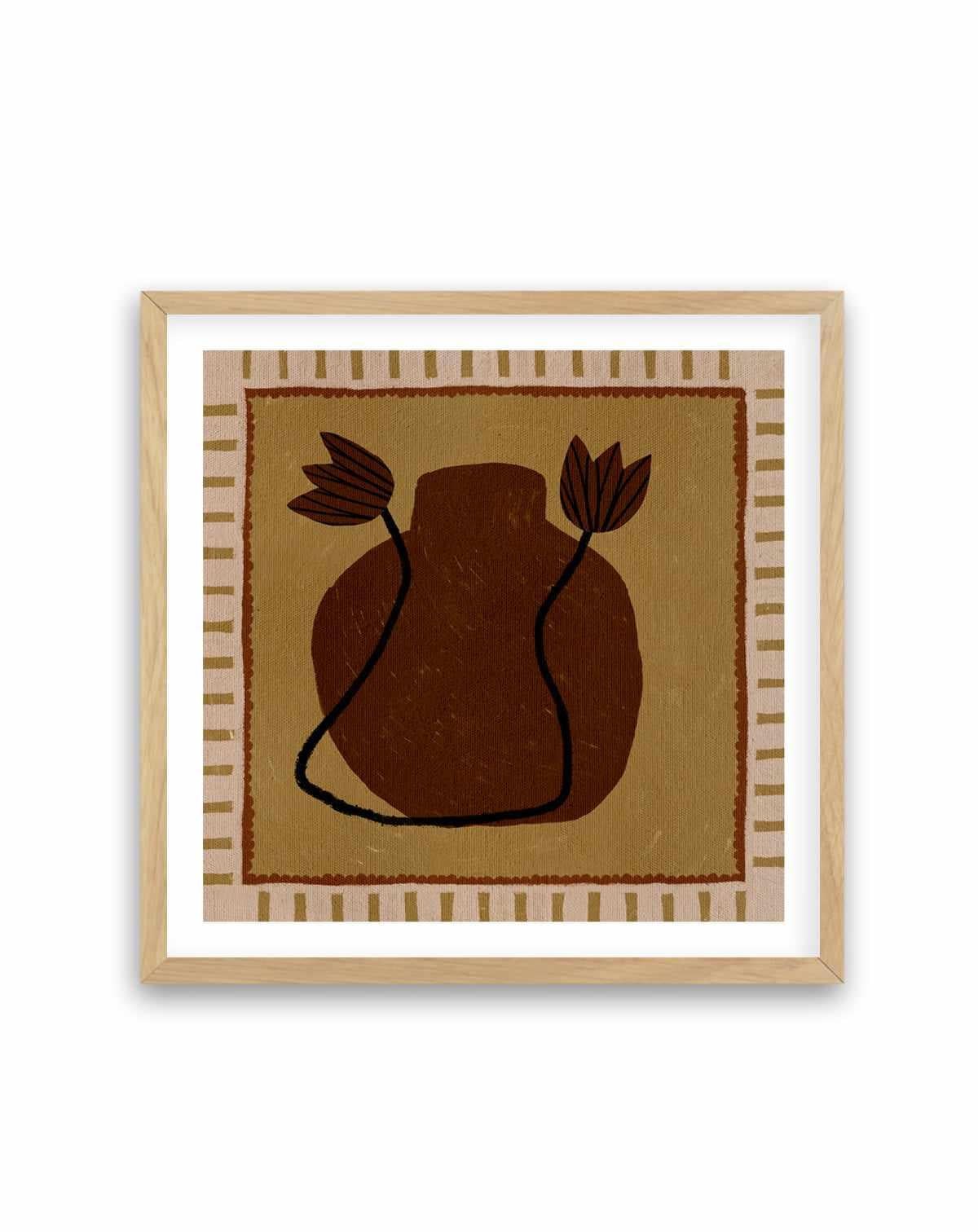 Out of Vase Blooms 2 by Shatha Al Dafai | Art Print from Olive et Oriel where you can shop wallpaper and artworks online