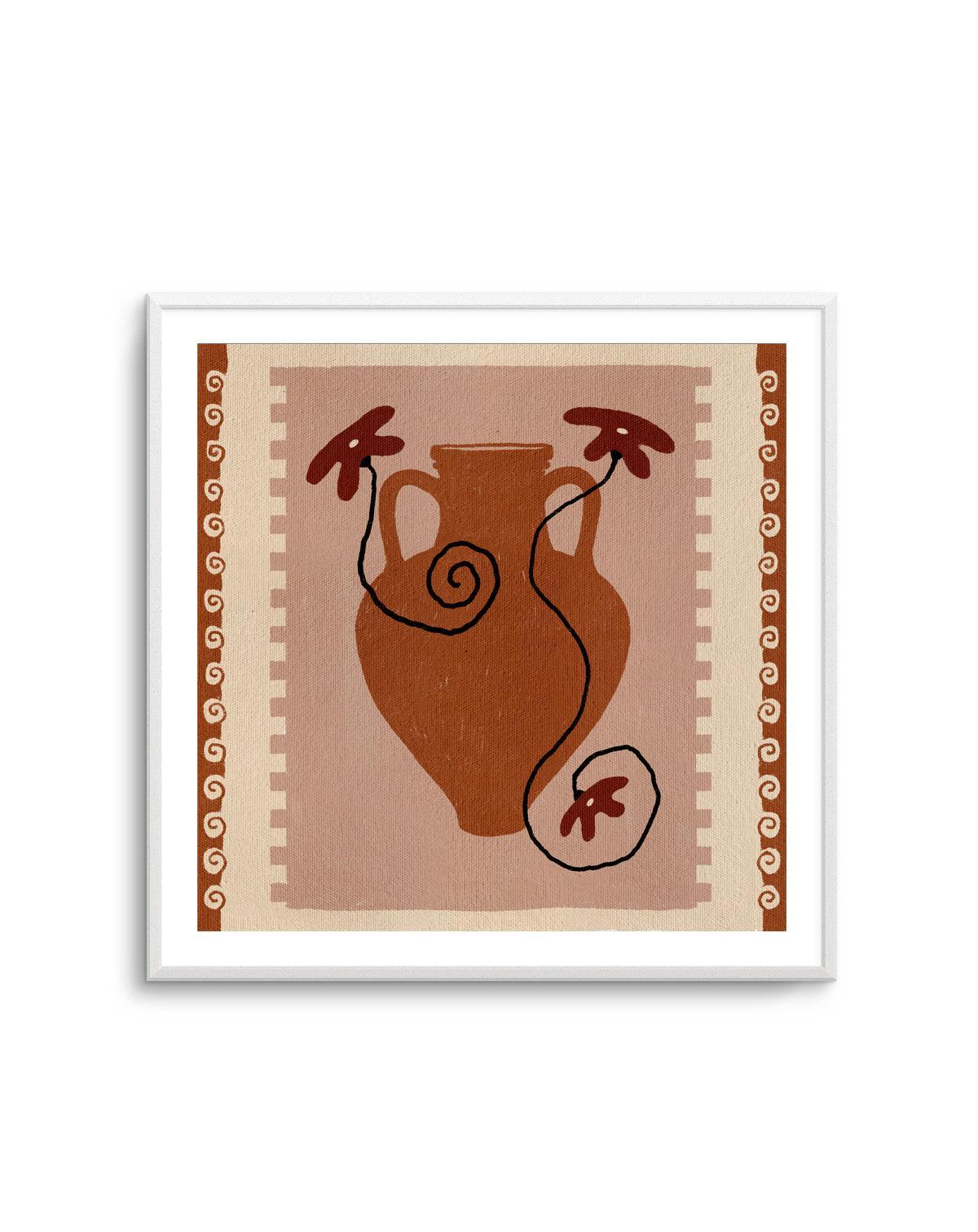 Out of Vase Blooms 9 by Shatha Al Dafai | Art Print from Olive et Oriel where you can shop wallpaper and artworks online