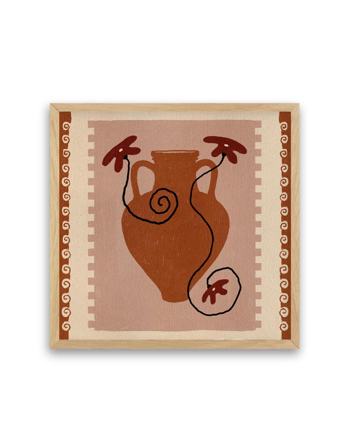 Out of Vase Blooms 9 by Shatha Al Dafai | Art Print from Olive et Oriel where you can shop wallpaper and artworks online