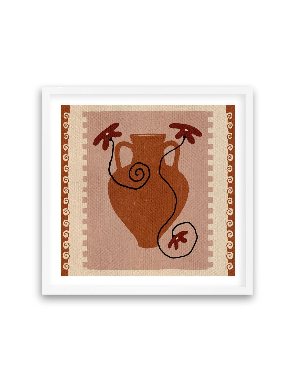 Out of Vase Blooms 9 by Shatha Al Dafai | Art Print from Olive et Oriel where you can shop wallpaper and artworks online