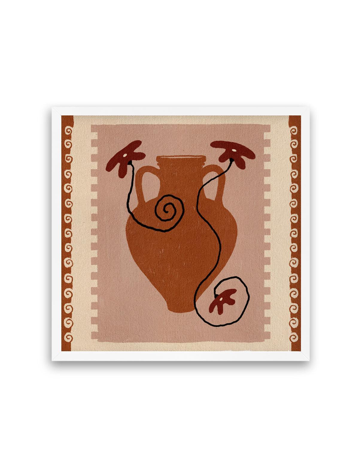 Out of Vase Blooms 9 by Shatha Al Dafai | Art Print from Olive et Oriel where you can shop wallpaper and artworks online