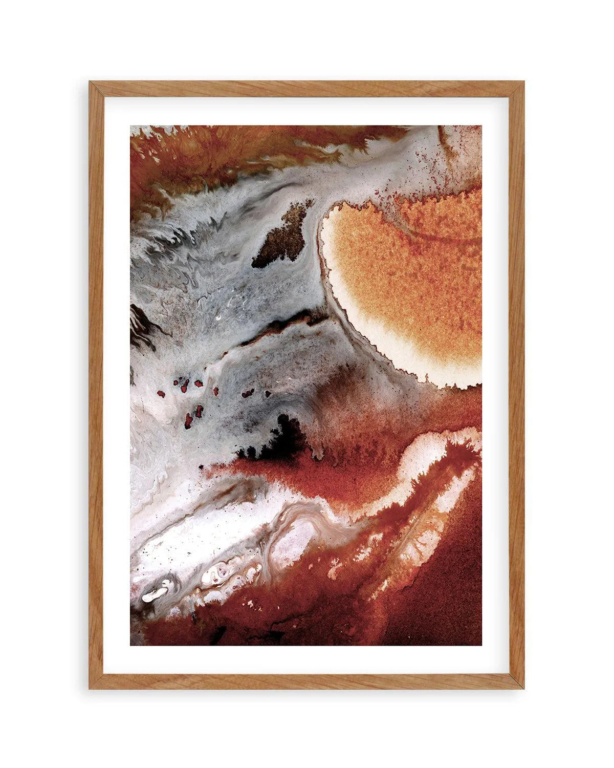 Outback I by Dan Hobday Art Print-PRINT-Olive et Oriel-Dan Hobday-50x70 cm | 19.6" x 27.5"-Walnut-With White Border-Buy-Australian-Art-Prints-Online-with-Olive-et-Oriel-Your-Artwork-Specialists-Austrailia-Decorate-With-Coastal-Photo-Wall-Art-Prints-From-Our-Beach-House-Artwork-Collection-Fine-Poster-and-Framed-Artwork