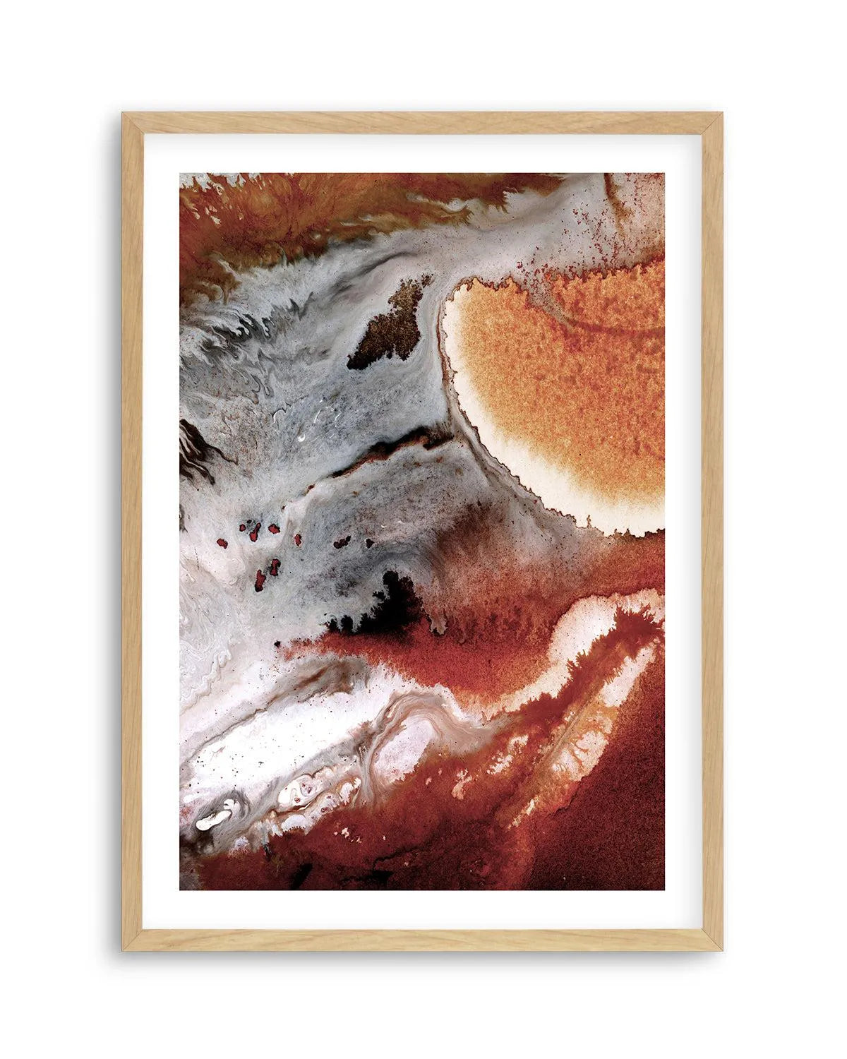 Outback I by Dan Hobday Art Print-PRINT-Olive et Oriel-Dan Hobday-A5 | 5.8" x 8.3" | 14.8 x 21cm-Oak-With White Border-Buy-Australian-Art-Prints-Online-with-Olive-et-Oriel-Your-Artwork-Specialists-Austrailia-Decorate-With-Coastal-Photo-Wall-Art-Prints-From-Our-Beach-House-Artwork-Collection-Fine-Poster-and-Framed-Artwork