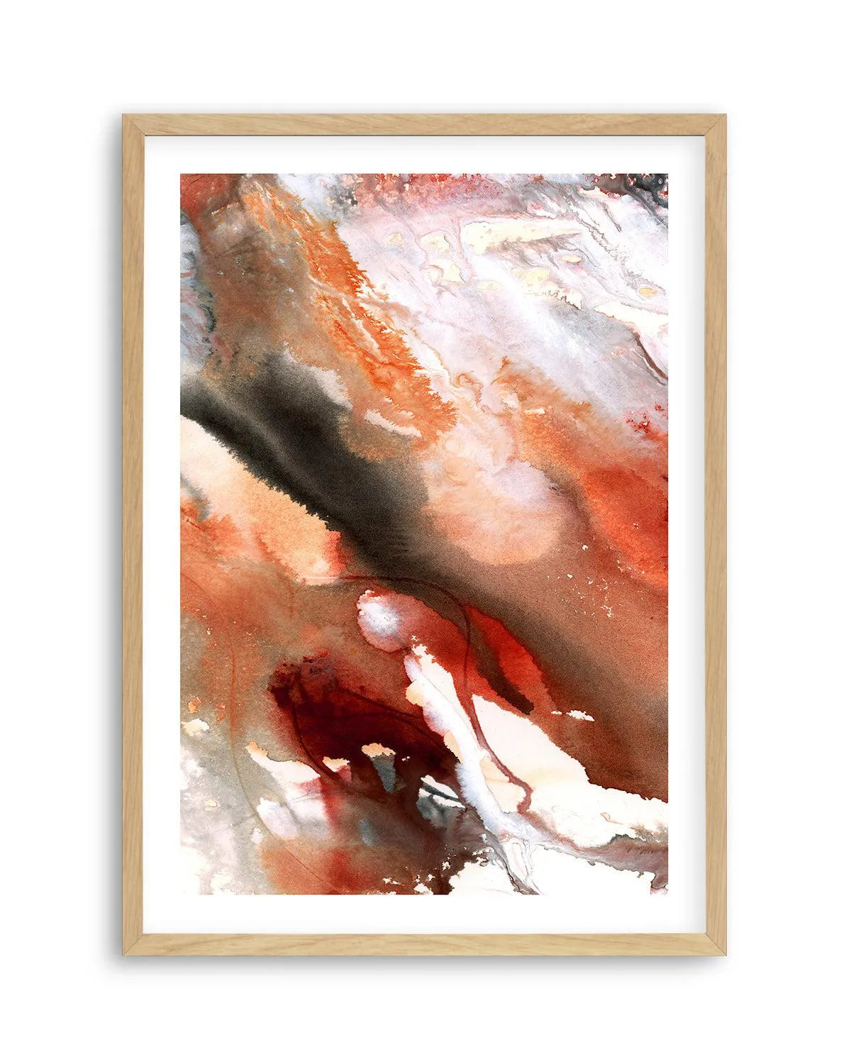 Outback II by Dan Hobday Art Print-PRINT-Olive et Oriel-Dan Hobday-A5 | 5.8" x 8.3" | 14.8 x 21cm-Oak-With White Border-Buy-Australian-Art-Prints-Online-with-Olive-et-Oriel-Your-Artwork-Specialists-Austrailia-Decorate-With-Coastal-Photo-Wall-Art-Prints-From-Our-Beach-House-Artwork-Collection-Fine-Poster-and-Framed-Artwork