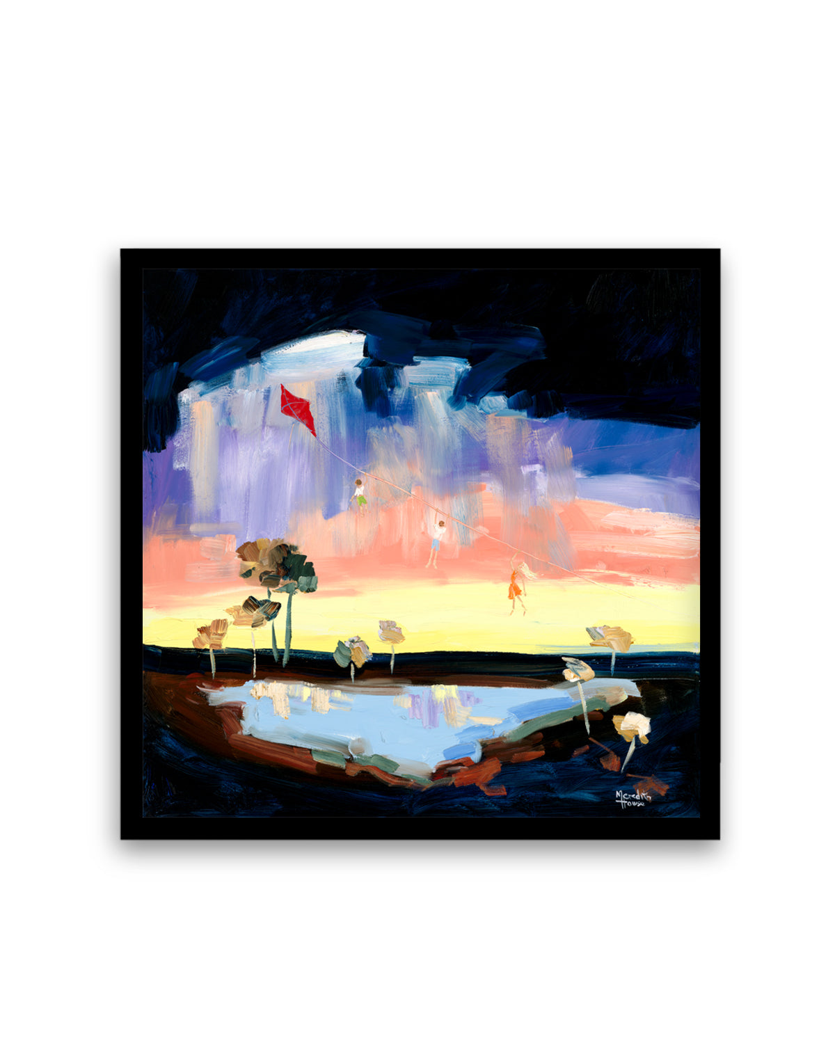Outback Kite Flying by Meredith Howse | Art Print