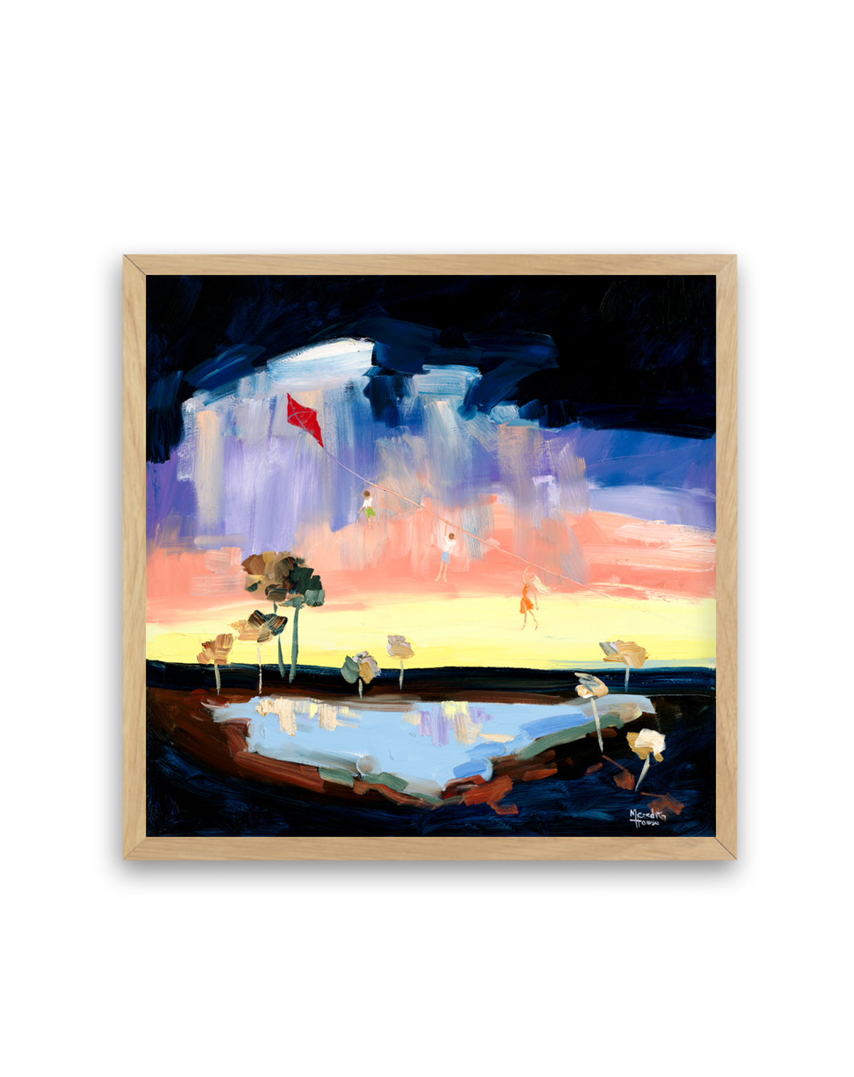 Outback Kite Flying by Meredith Howse | Art Print