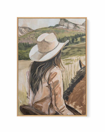 Outlaw III | Framed Canvas Art Print from Olive et Oriel where you can shop wallpaper and artworks online