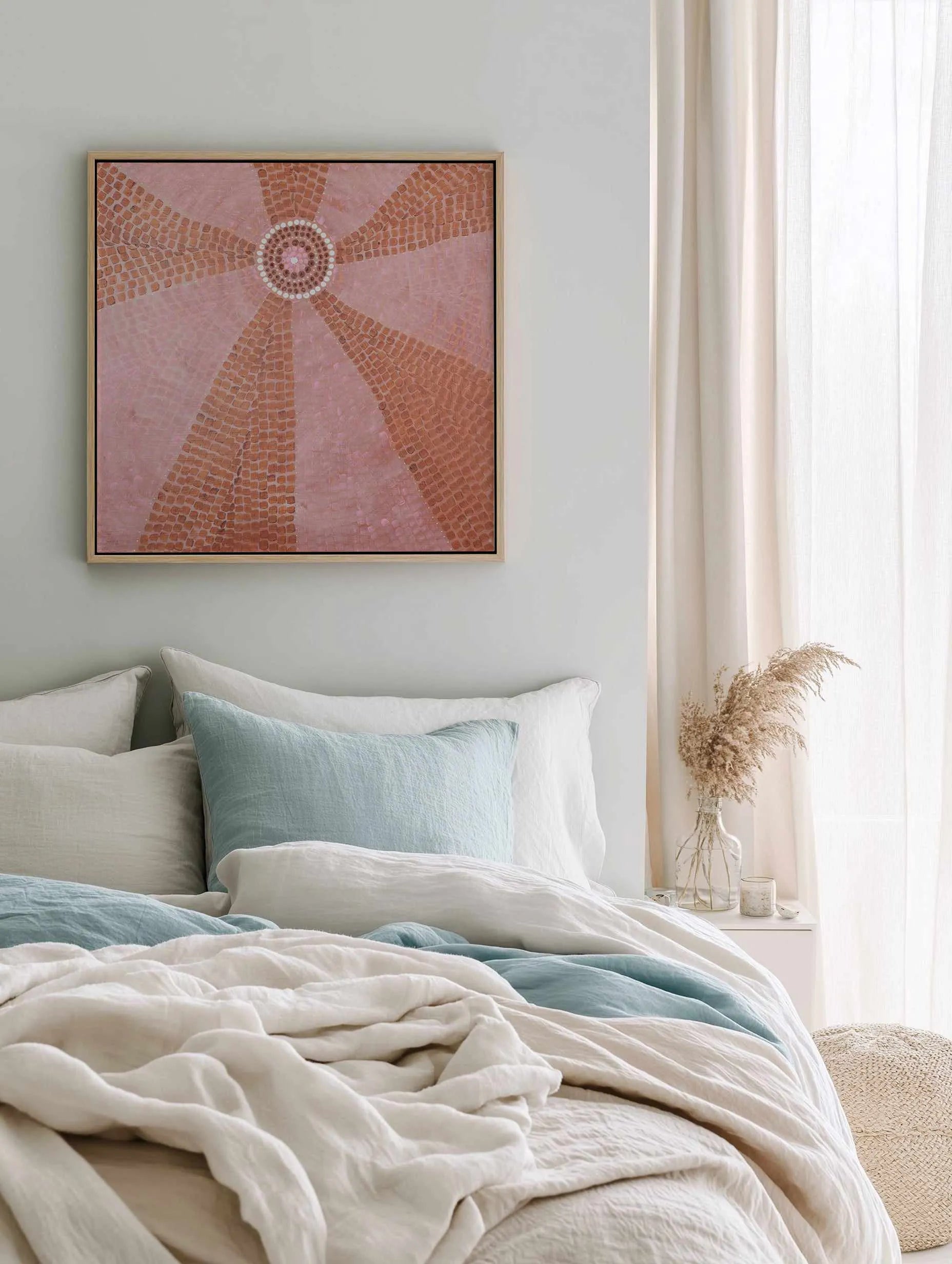 Overflow by Mariah Sweetman | Framed Canvas Art Print from Olive et Oriel where you can shop wallpaper and artworks online