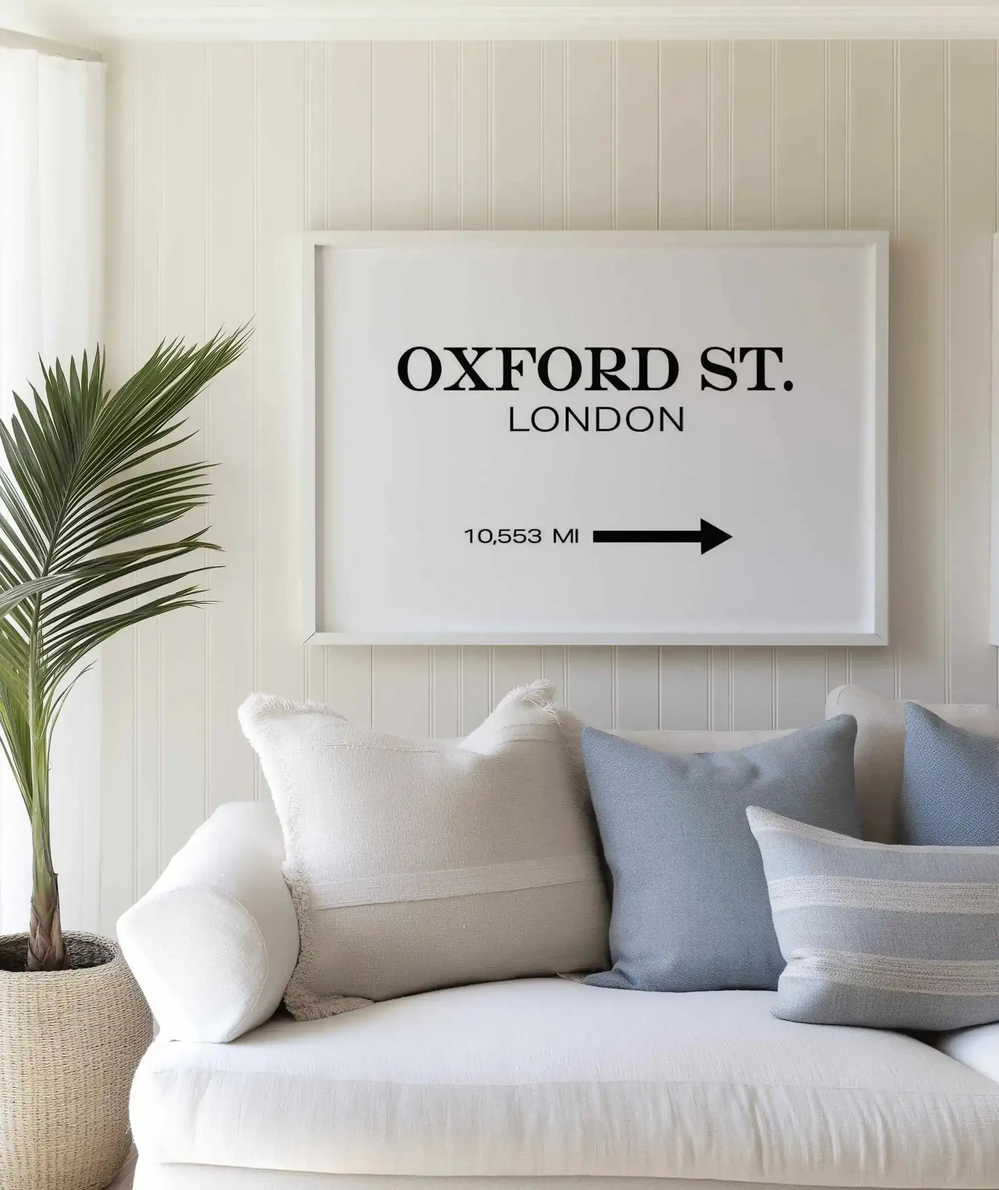 Oxford Street, London Art Print from Olive et Oriel where you can shop wallpaper and artworks online