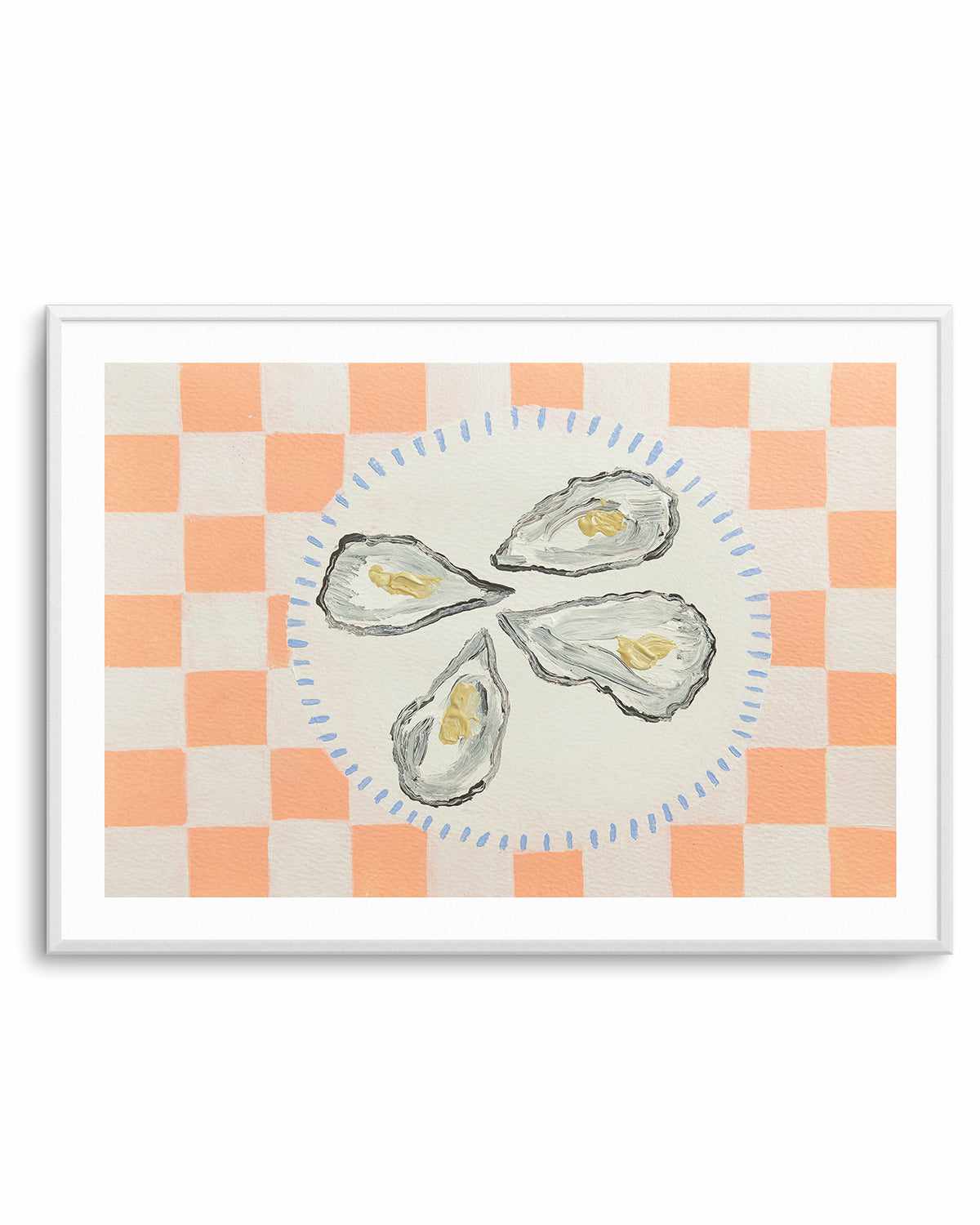 Oyster Delight by Britney Turner Art Print