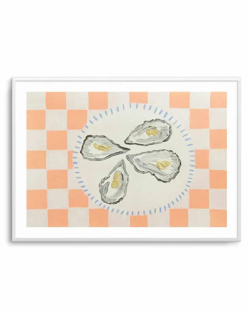 Oyster Delight by Britney Turner Art Print from Olive et Oriel where you can shop wallpaper and artworks online