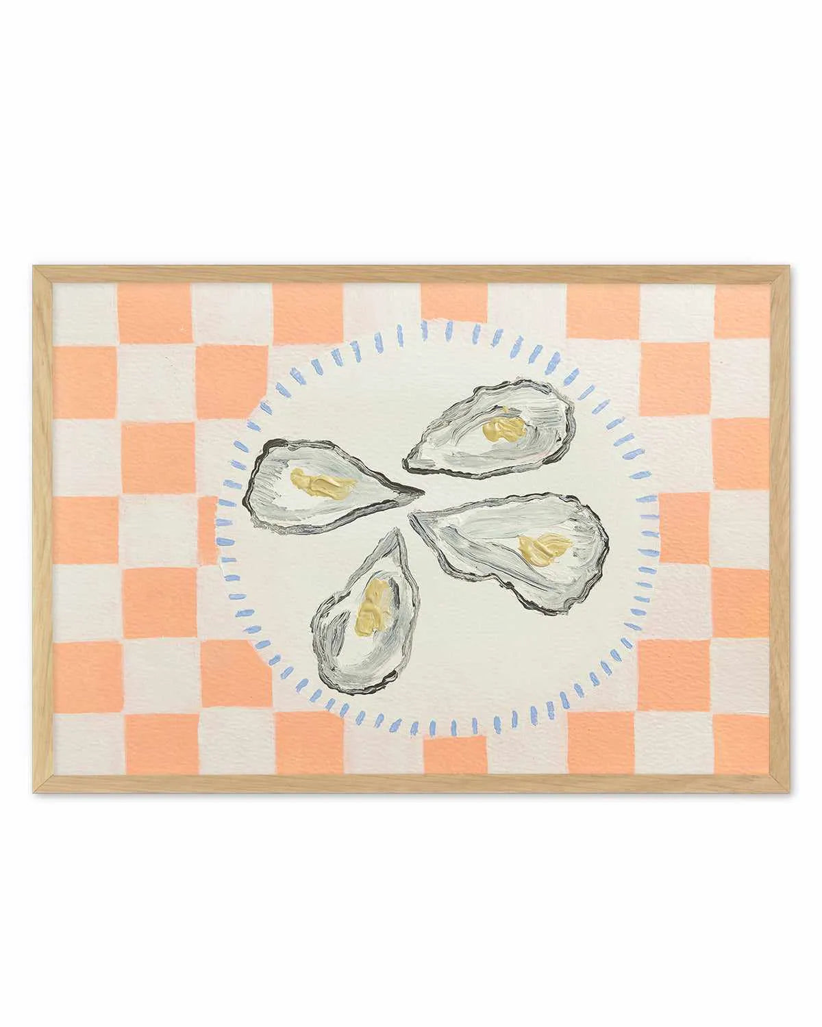 Oyster Delight by Britney Turner Art Print from Olive et Oriel where you can shop wallpaper and artworks online