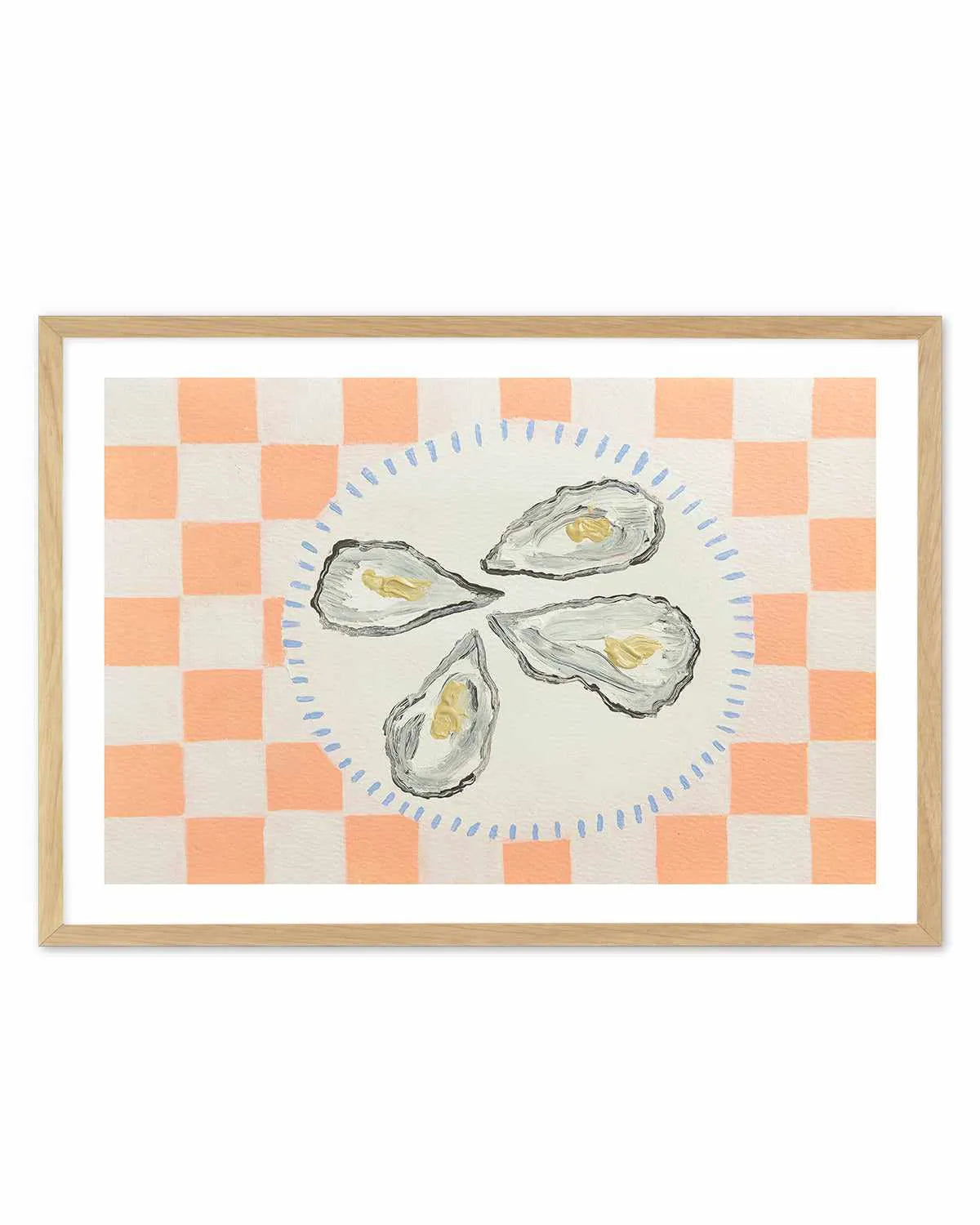 Oyster Delight by Britney Turner Art Print from Olive et Oriel where you can shop wallpaper and artworks online