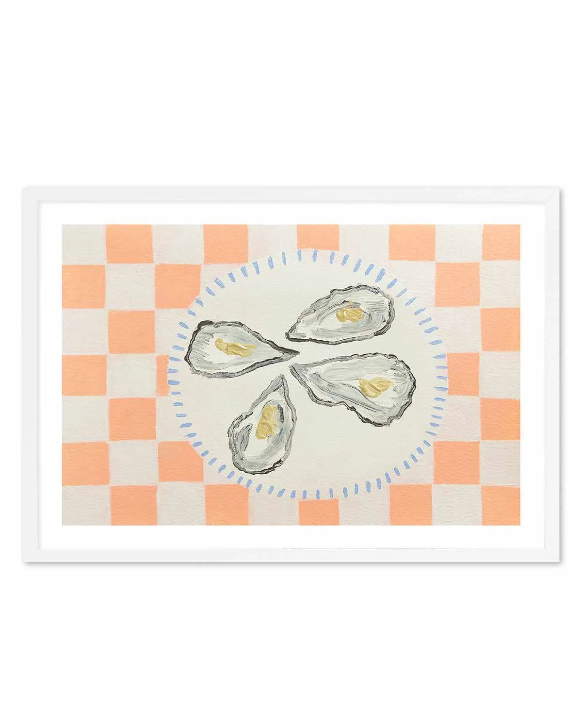 Oyster Delight by Britney Turner Art Print from Olive et Oriel where you can shop wallpaper and artworks online