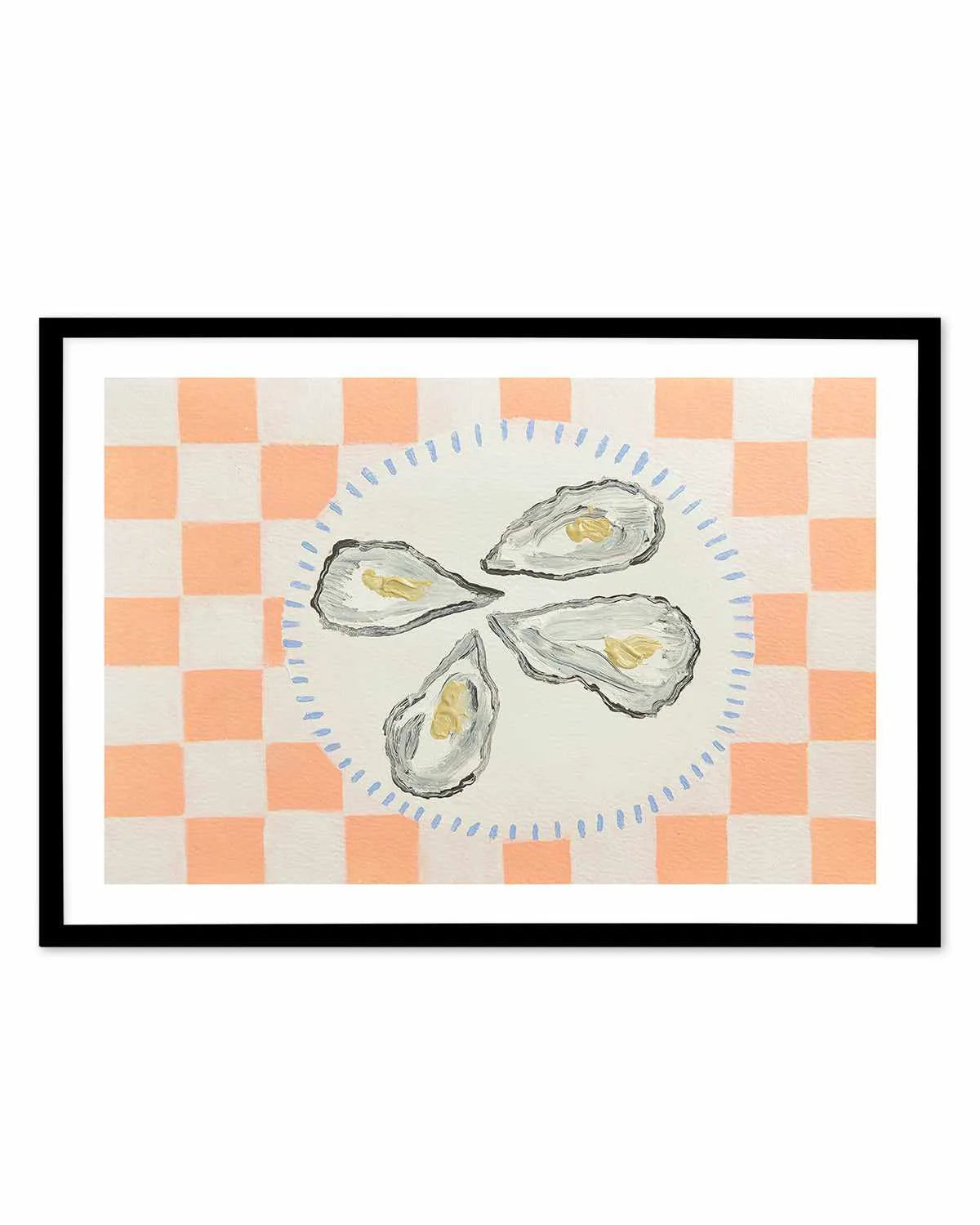 Oyster Delight by Britney Turner Art Print from Olive et Oriel where you can shop wallpaper and artworks online