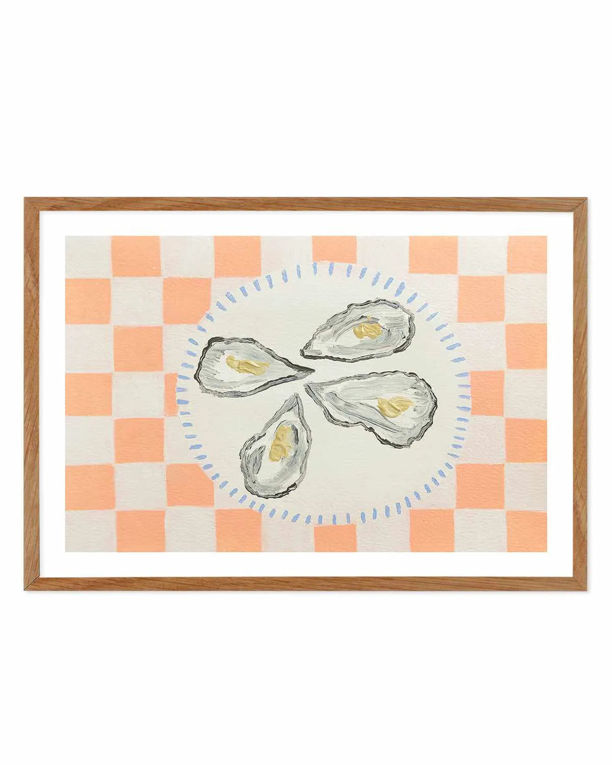 Oyster Delight by Britney Turner Art Print from Olive et Oriel where you can shop wallpaper and artworks online