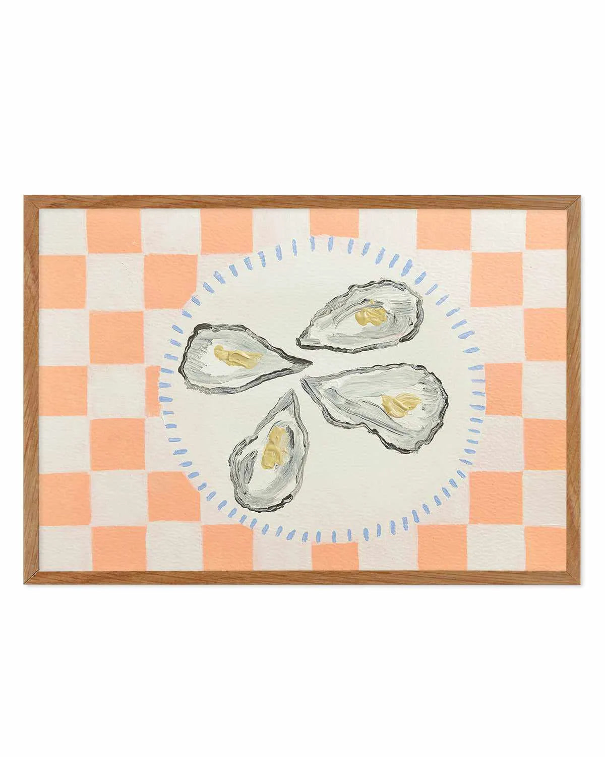 Oyster Delight by Britney Turner Art Print from Olive et Oriel where you can shop wallpaper and artworks online