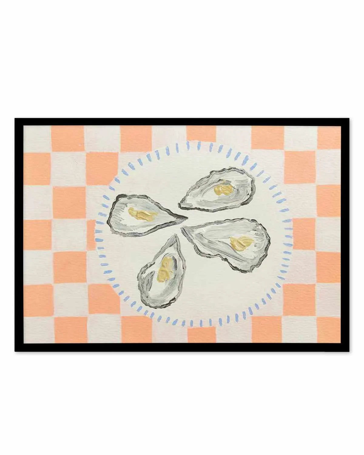 Oyster Delight by Britney Turner Art Print from Olive et Oriel where you can shop wallpaper and artworks online