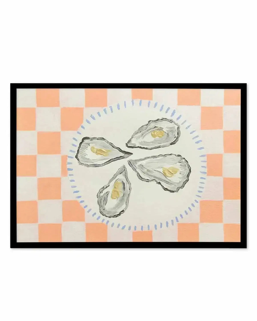 Oyster Delight by Britney Turner Art Print from Olive et Oriel where you can shop wallpaper and artworks online