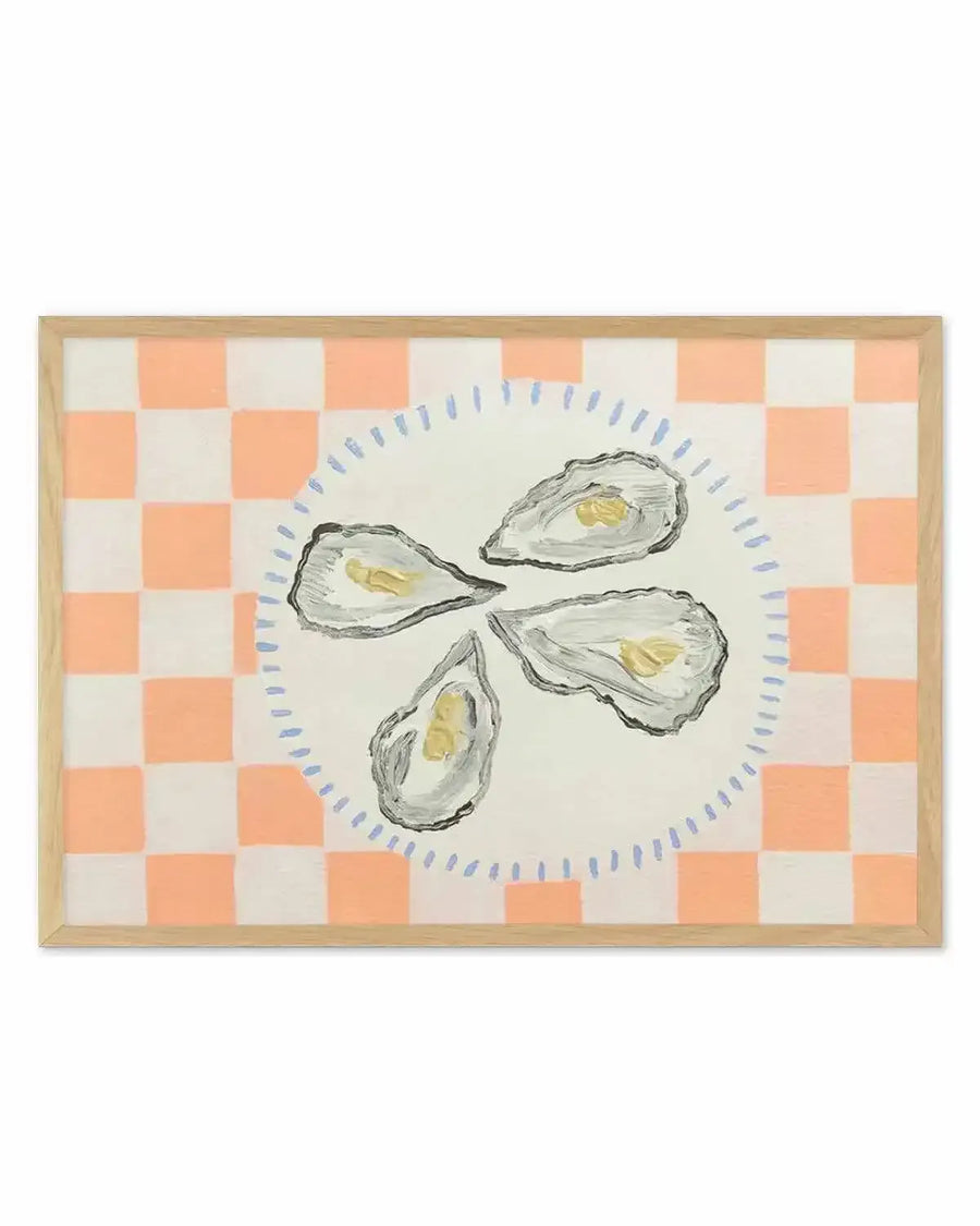 Oyster Delight by Britney Turner Art Print from Olive et Oriel where you can shop wallpaper and artworks online