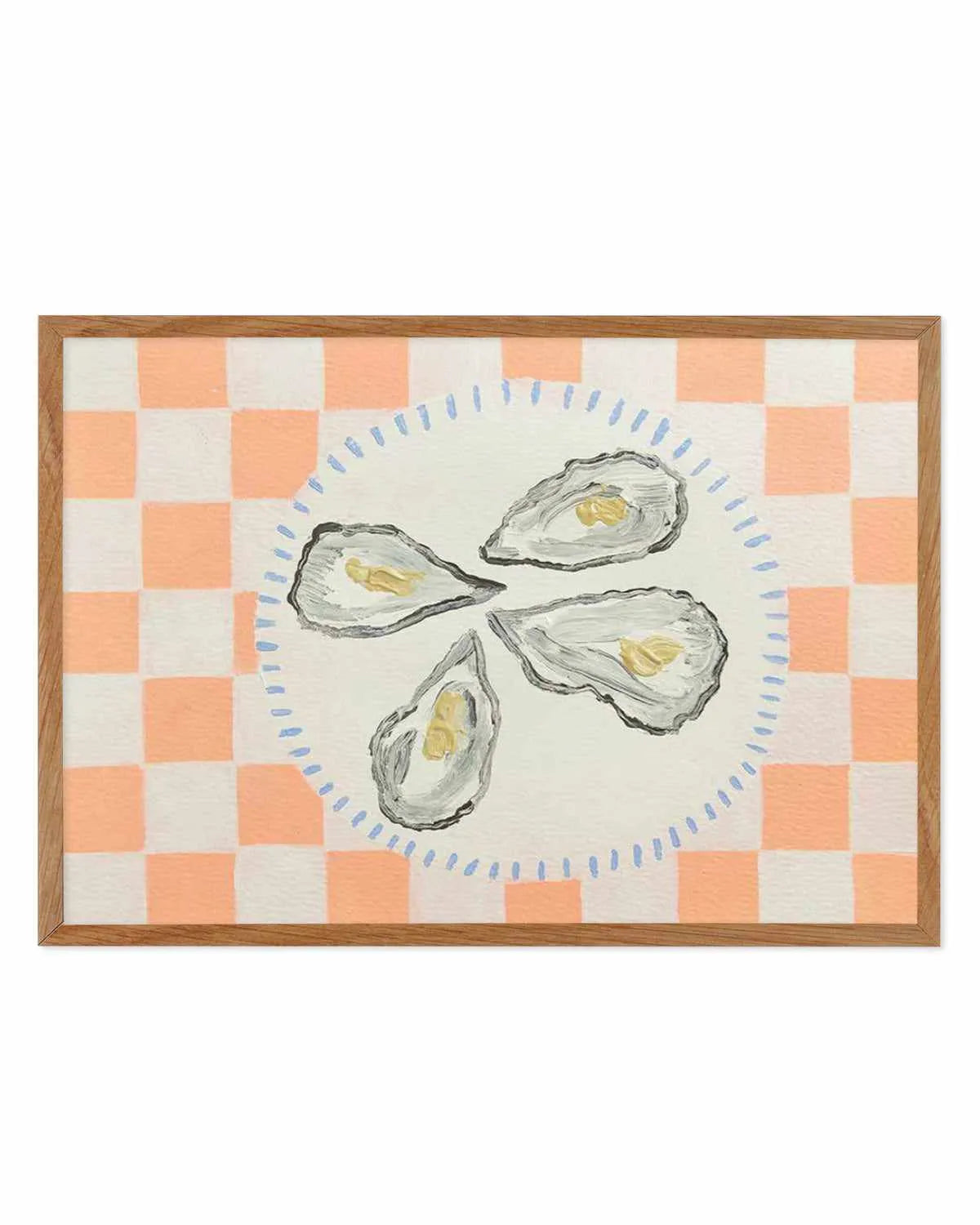 Oyster Delight by Britney Turner Art Print from Olive et Oriel where you can shop wallpaper and artworks online
