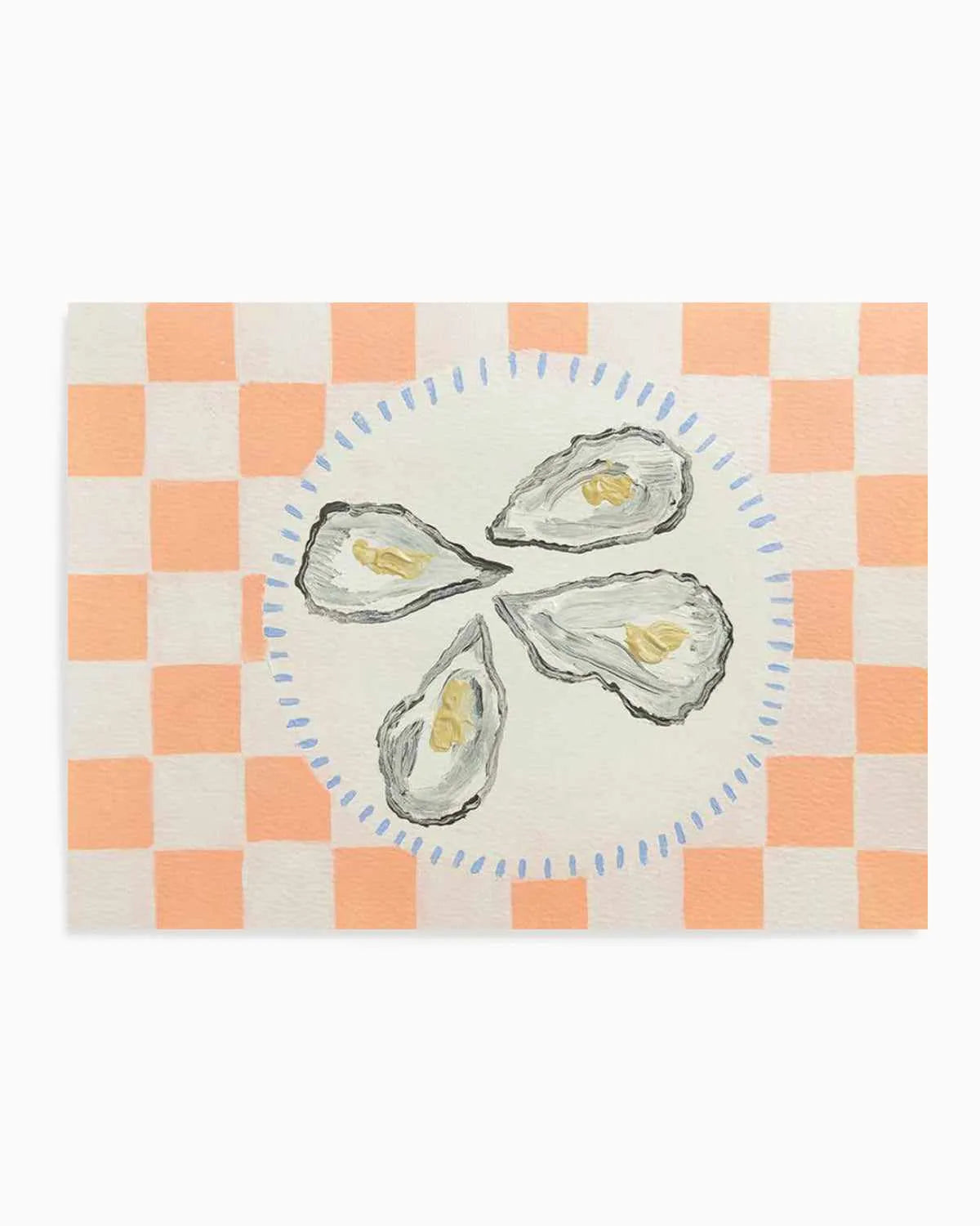 Oyster Delight by Britney Turner Art Print from Olive et Oriel where you can shop wallpaper and artworks online