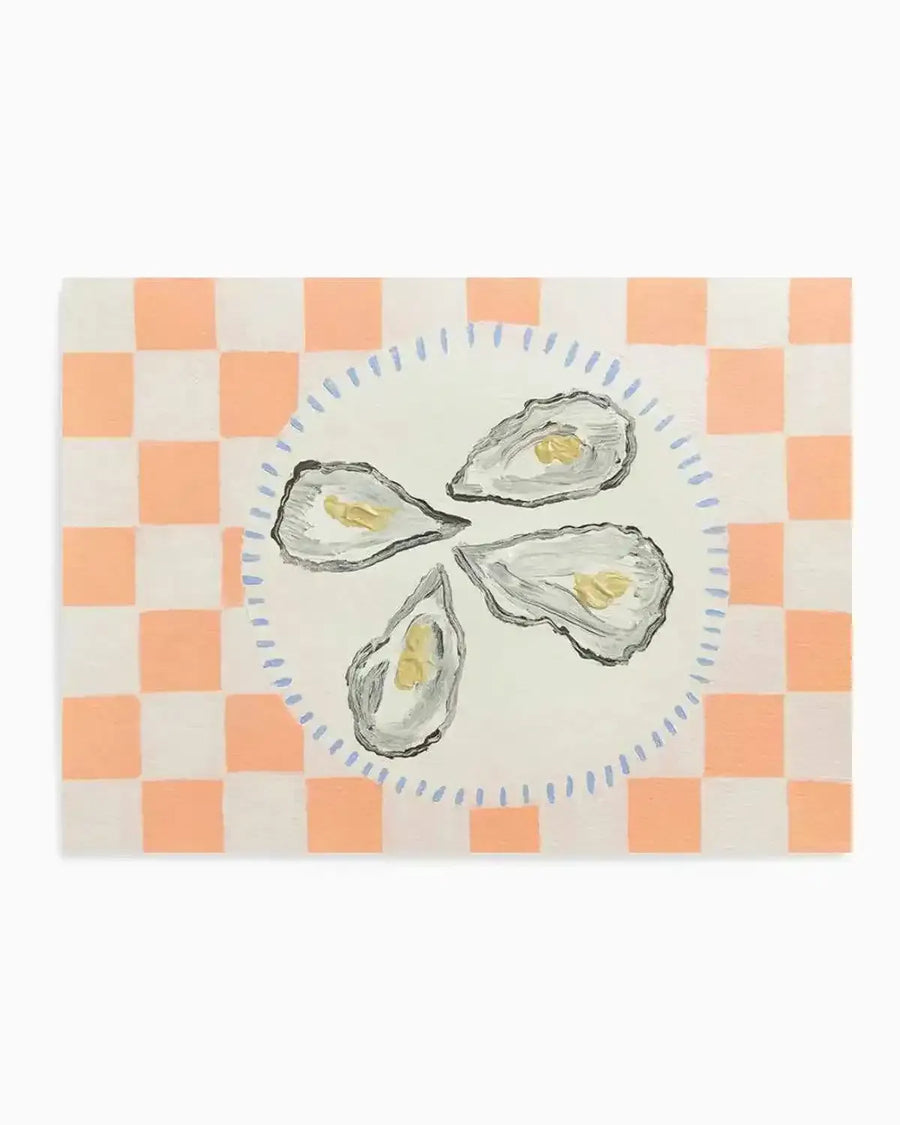 Oyster Delight by Britney Turner Art Print from Olive et Oriel where you can shop wallpaper and artworks online
