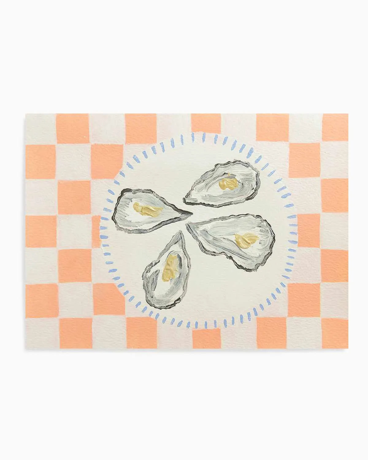 Oyster Delight by Britney Turner Art Print from Olive et Oriel where you can shop wallpaper and artworks online
