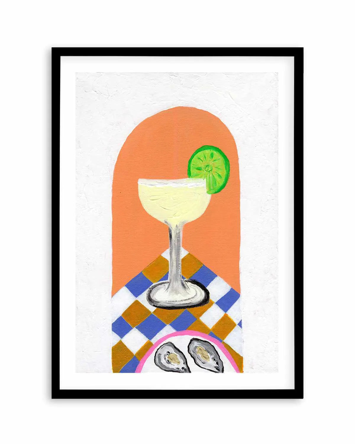 Oysters by Britney Turner Art Print from Olive et Oriel where you can shop wallpaper and artworks online