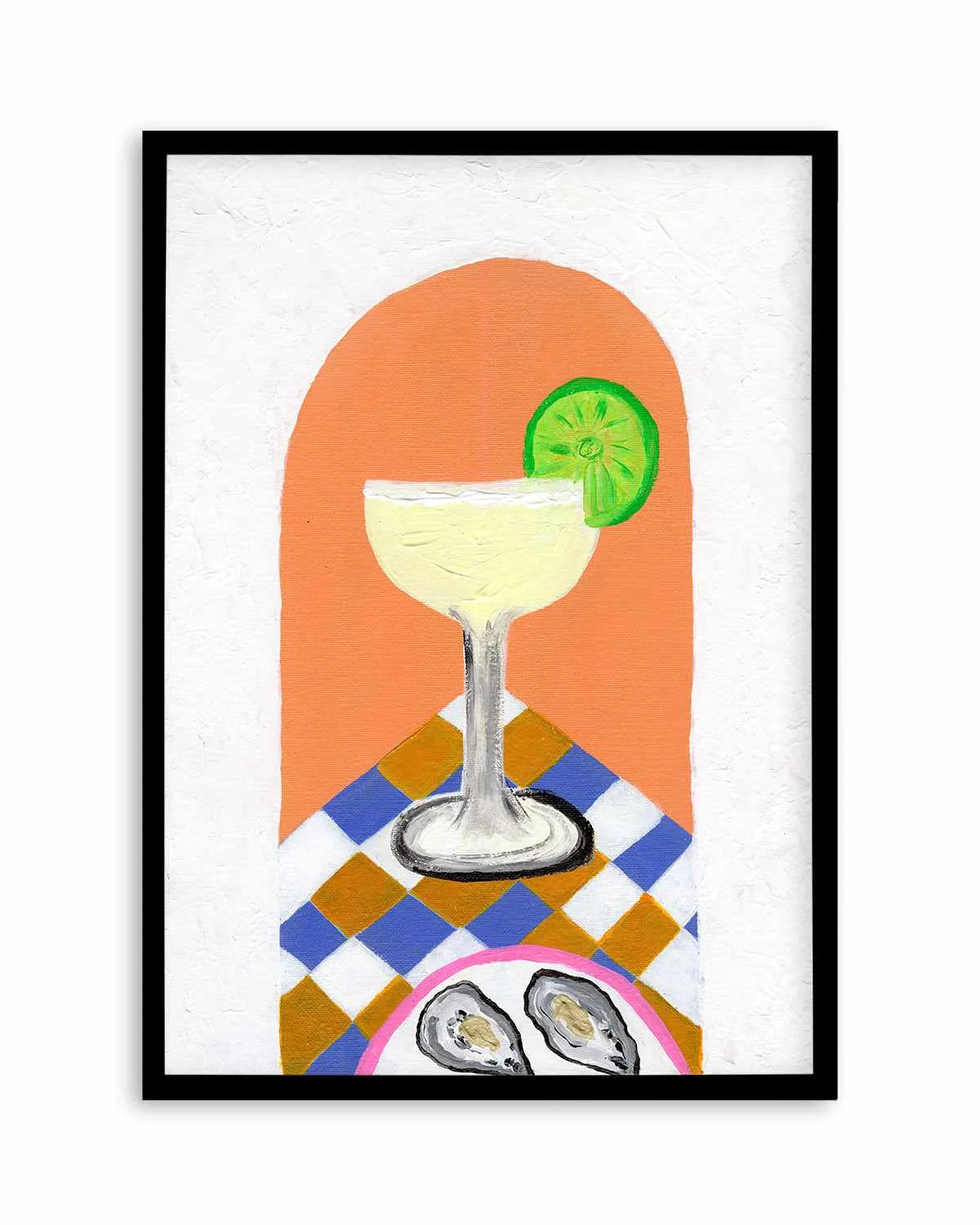 Oysters by Britney Turner Art Print from Olive et Oriel where you can shop wallpaper and artworks online