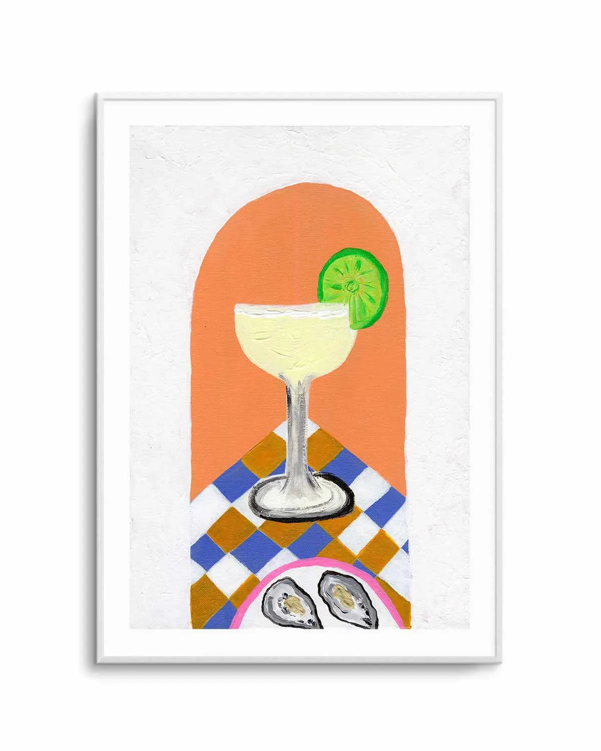 Oysters by Britney Turner Art Print from Olive et Oriel where you can shop wallpaper and artworks online