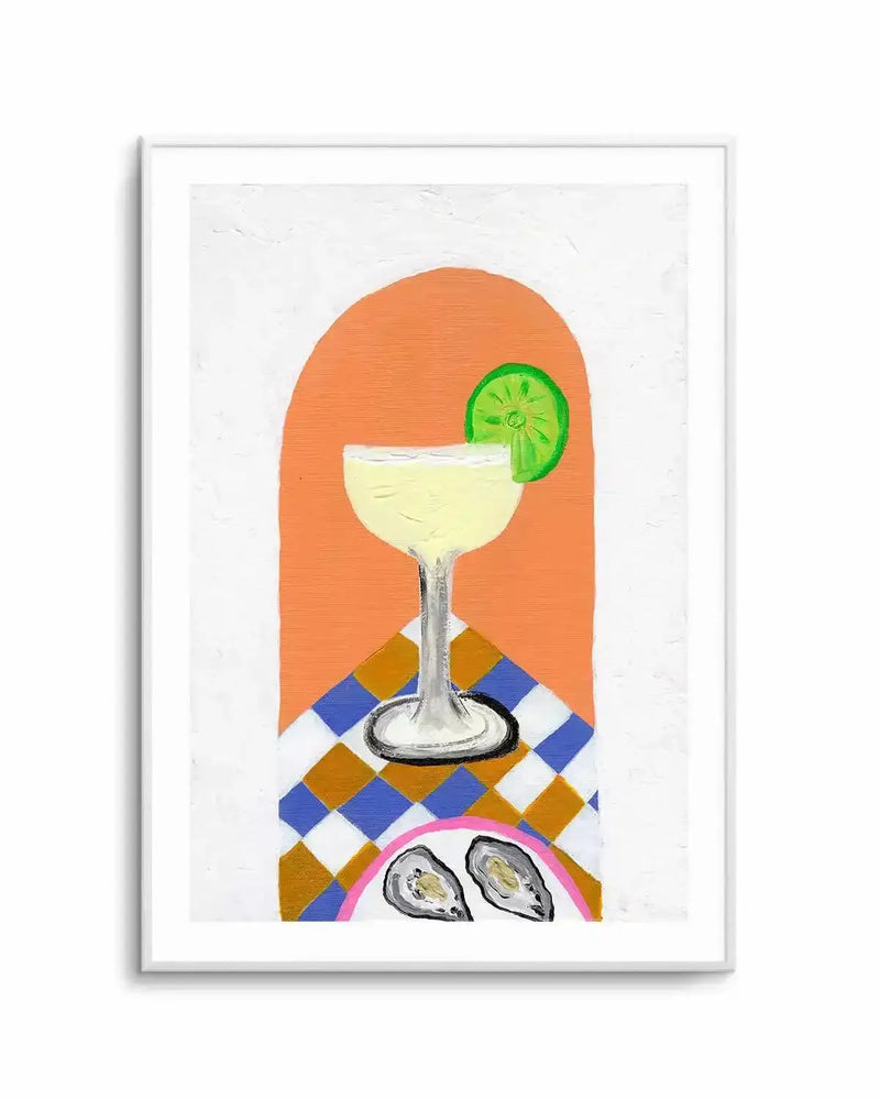 Oysters by Britney Turner Art Print from Olive et Oriel where you can shop wallpaper and artworks online